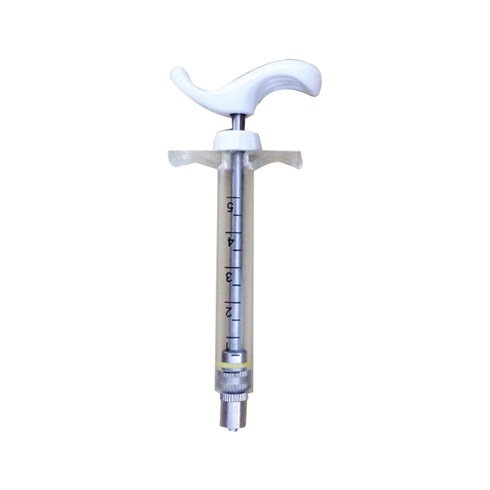 5ml white color tpx plastic syringe